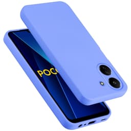Xiaomi Poco C65 Skal Fodral Case (Lila)