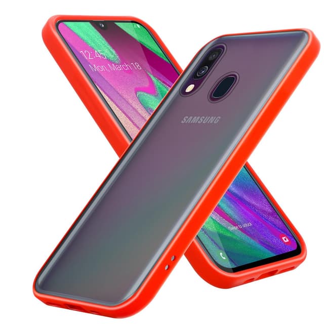 Samsung Galaxy A40 Etui Case Cover (Gennemsigtig)