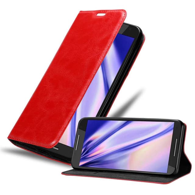 Motorola MOTO X2 Cover Etui Case (Rød)