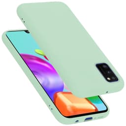 Samsung Galaxy A41 Skal Fodral Case (Grön)
