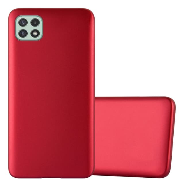 Skal Samsung Galaxy A22 5G Fodral Case (Röd)