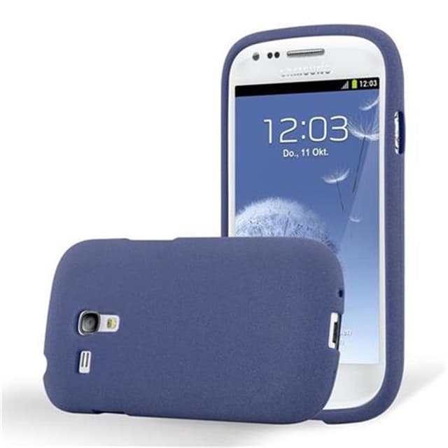 Cover Samsung Galaxy S3 MINI Etui Case (Blå)