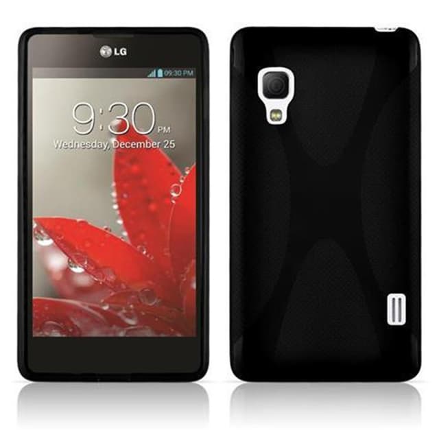 LG L5 II (2. SIM) Skal Fodral Case (Svart)
