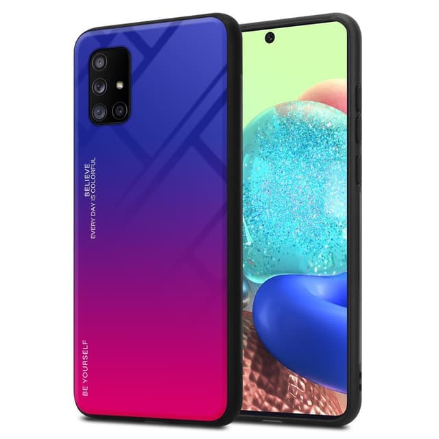 Deksel Samsung Galaxy A71 5G Case Cover (svart)