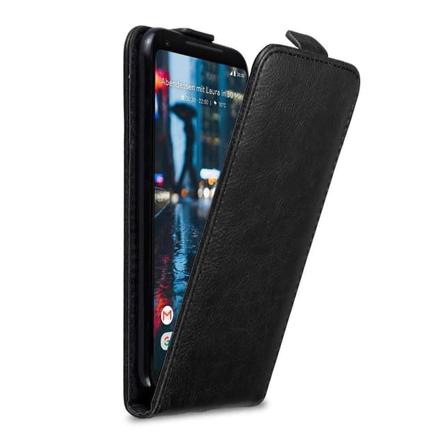 Google PIXEL 2 XL deksel flip cover (svart)