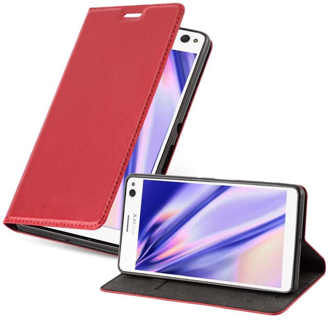 Sony Xperia C4 Skal Fodral Case (Röd)
