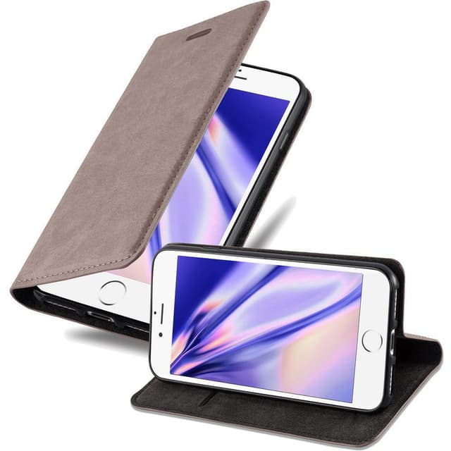 iPhone 7 / 7S / 8 / SE 2020 Skal Fodral Case (Brun)