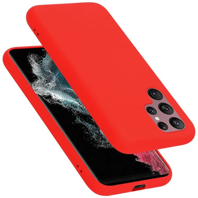 Samsung Galaxy S22 ULTRA Cover Etui Case (Rød)