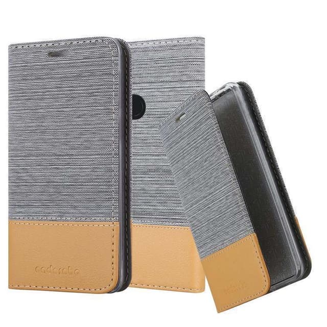 Google PIXEL 3 Plånboksfodral Skal (Grå)