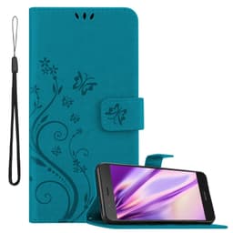 Huawei P9 LITE 2016 / G9 LITE Plånboksfodral Skal (Blå)