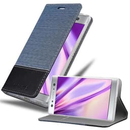 Sony Xperia XA2 ULTRA Plånboksfodral Skal (Blå)