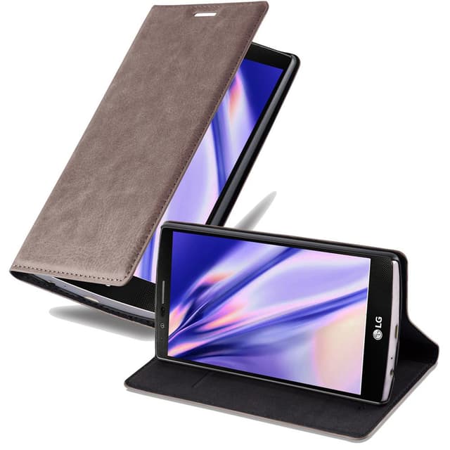 LG G4 / G4 PLUS Skal Fodral Case (Brun)