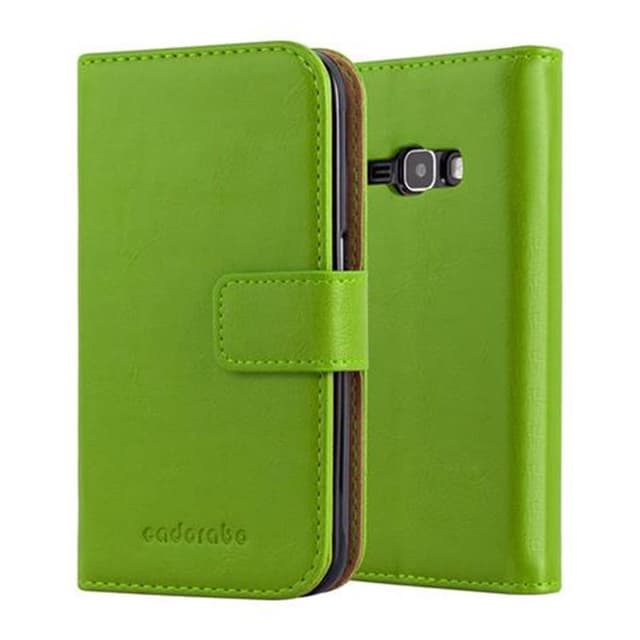 Samsung Galaxy J1 2016 lommebokdeksel etui (grønn)