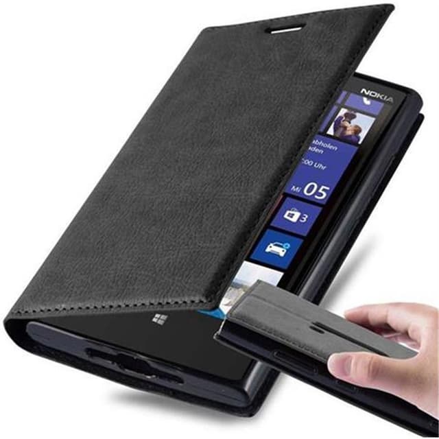 Nokia Lumia 920 lommebokdeksel case (svart)
