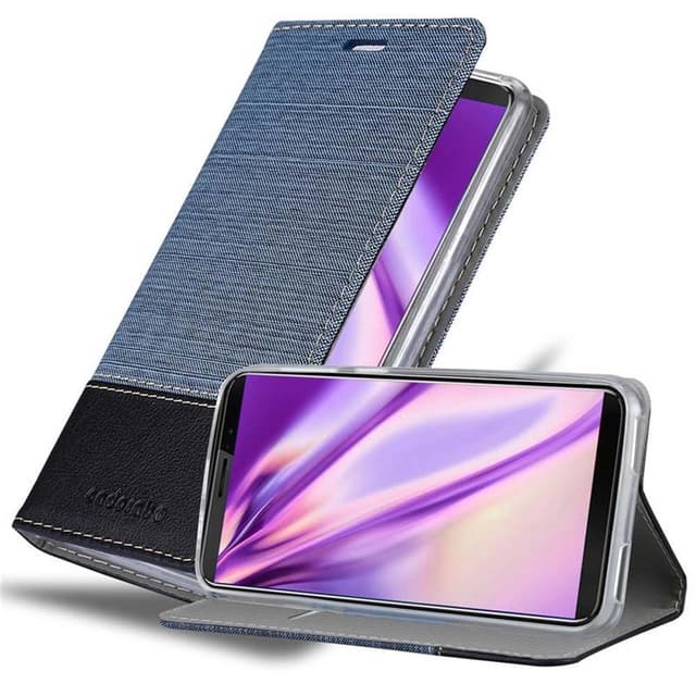 Cubot J3 PRO lommebokdeksel etui (blå)