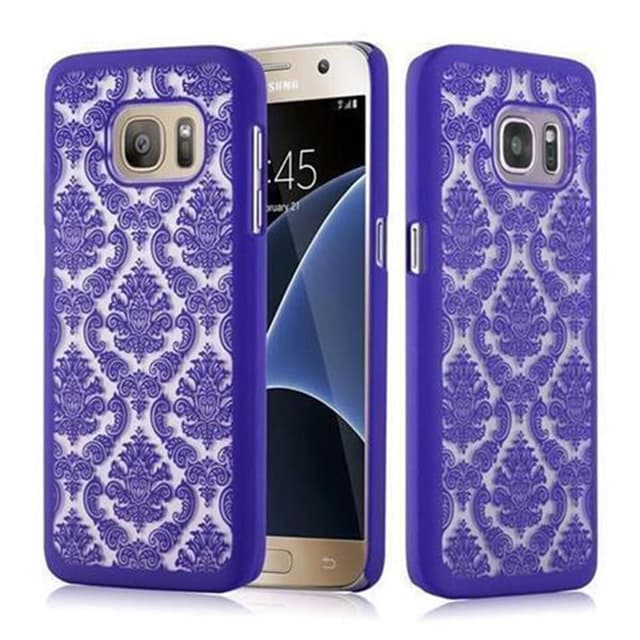 Samsung Galaxy S7 Skal Fodral Case (Lila)