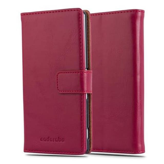 Sony Xperia Z3 PLUS / Z4 lommebokdeksel etui (rød)