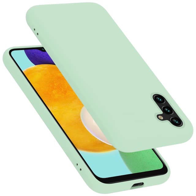 Samsung Galaxy A13 5G Skal Fodral Case (Grön)