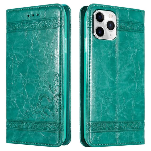 iPhone 11 PRO Plånboksfodral Skal (Turkos)