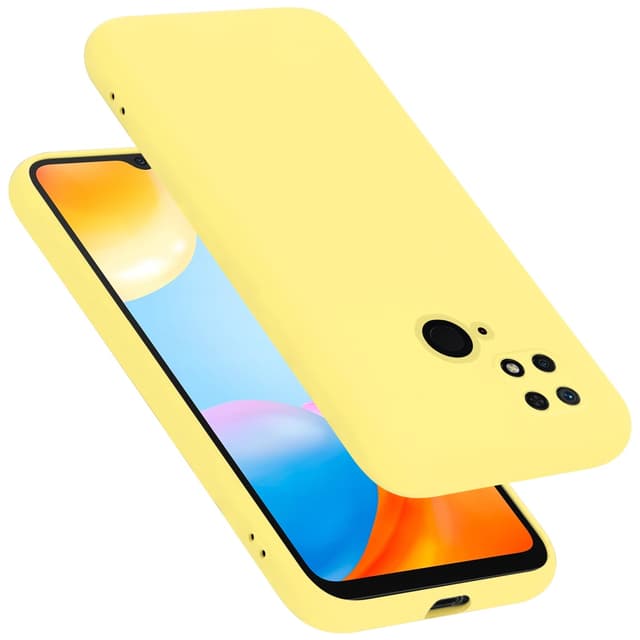 Xiaomi RedMi 10C / POCO C40 Skal Fodral Case (Gul)