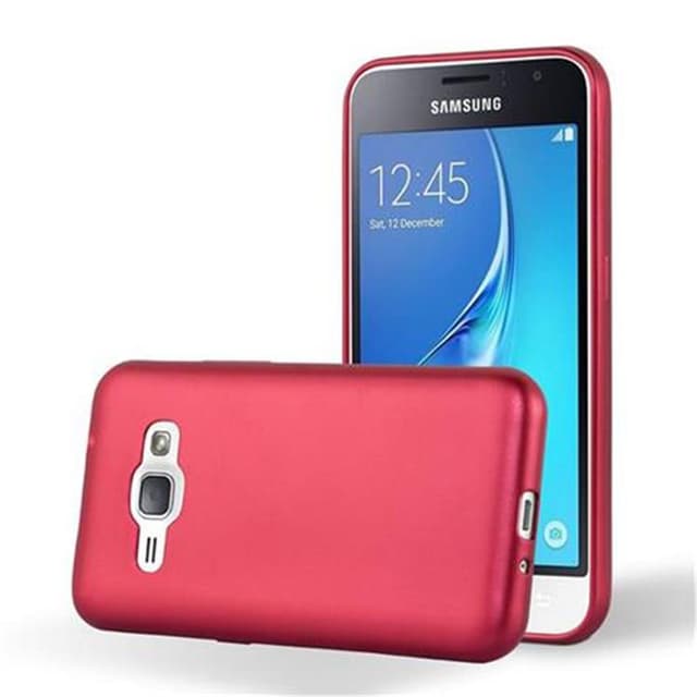 Skal Samsung Galaxy J1 2016 Fodral Case (Röd)