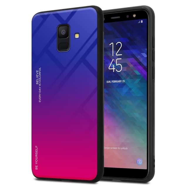 Cover Samsung Galaxy A6 2018 Etui Case (Sort)