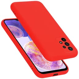 Samsung Galaxy A23 4G Skal Fodral Case (Röd)