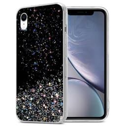 iPhone XR Suojakuori Suojakotelo (Musta)