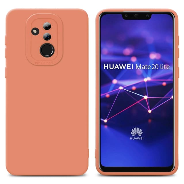 Huawei MATE 20 LITE Skal Fodral Case (Orange)