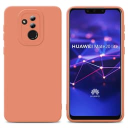 Huawei MATE 20 LITE Suojakuori Suojakotelo (Oranssi)