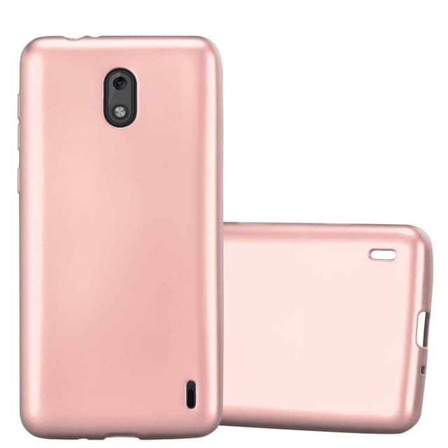 Nokia 2 2017 Suojakuori Kotelo (Vaaleanpunainen)