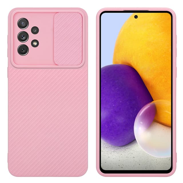 Samsung Galaxy A72 4G / 5G Cover Etui Case (Lyserød)
