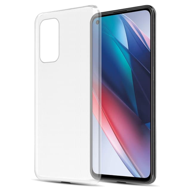 Oppo FIND X3 LITE Cover TPU Etui (Gennemsigtig)