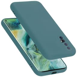 Oppo FIND X2 NEO Skal Fodral Case Cover (Grön)