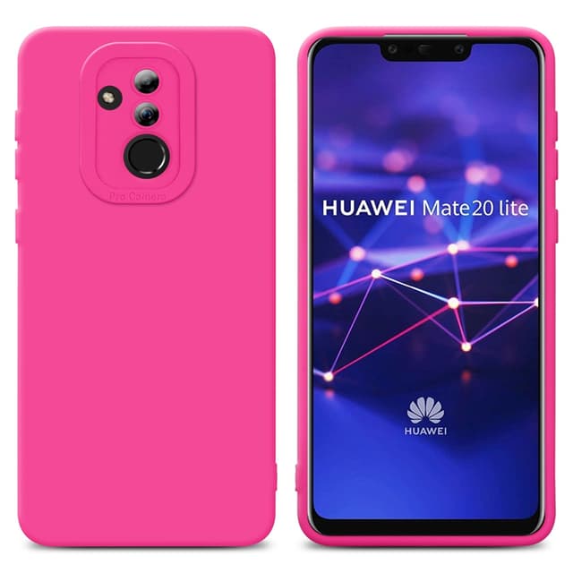 Huawei MATE 20 LITE Skal Fodral Case (Rosa)
