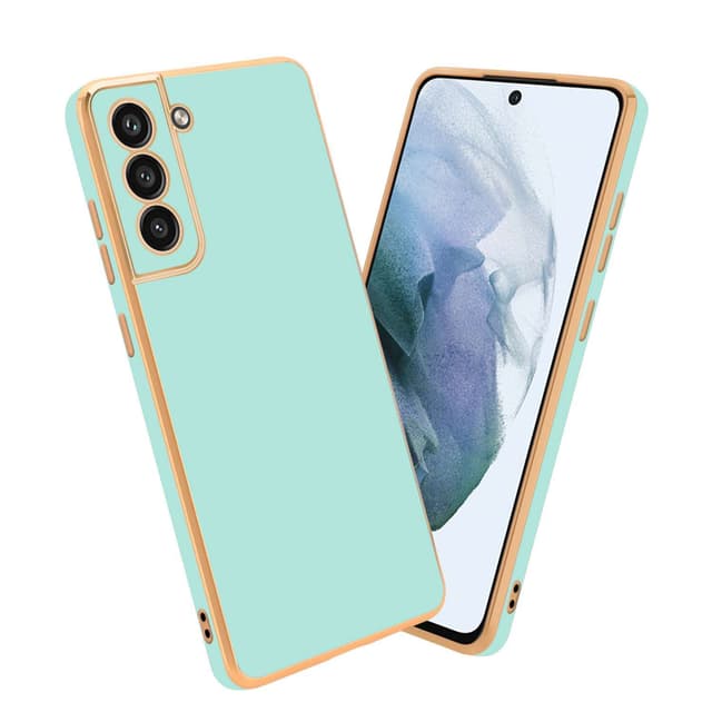 Samsung Galaxy S21 FE Skal Fodral Case (Grön)