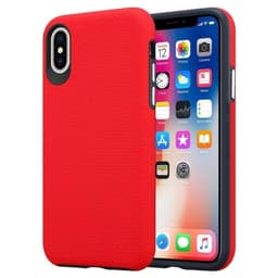 iPhone X / XS Suojakuori Kotelo (Punainen)