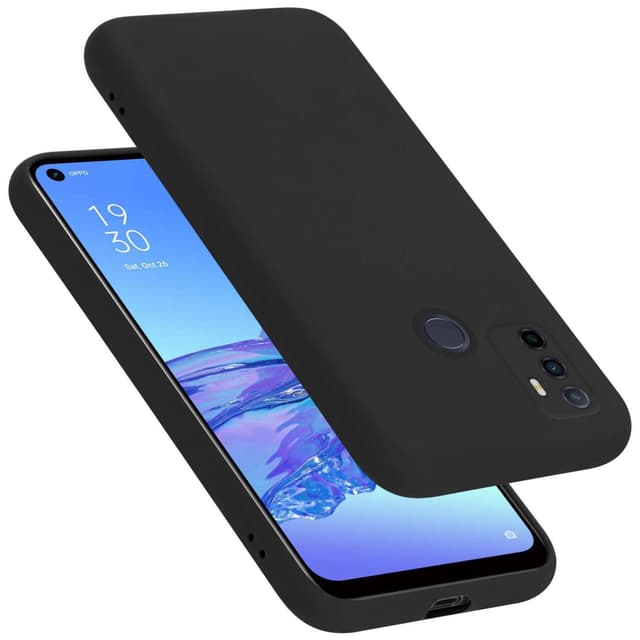 Oppo A53 Skal Fodral Case (Svart)