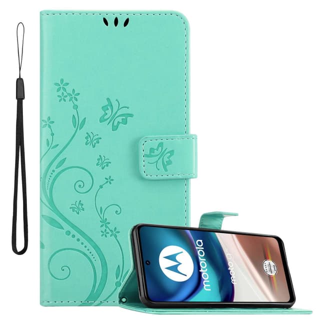 Motorola MOTO G42 Pungetui Cover Case (Turkis)