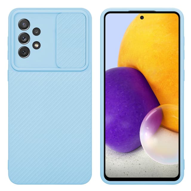 Samsung Galaxy A72 4G / 5G Cover Etui Case (Blå)