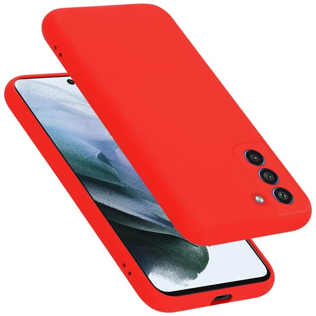 Samsung Galaxy S21 FE Skal Fodral Case (Röd)