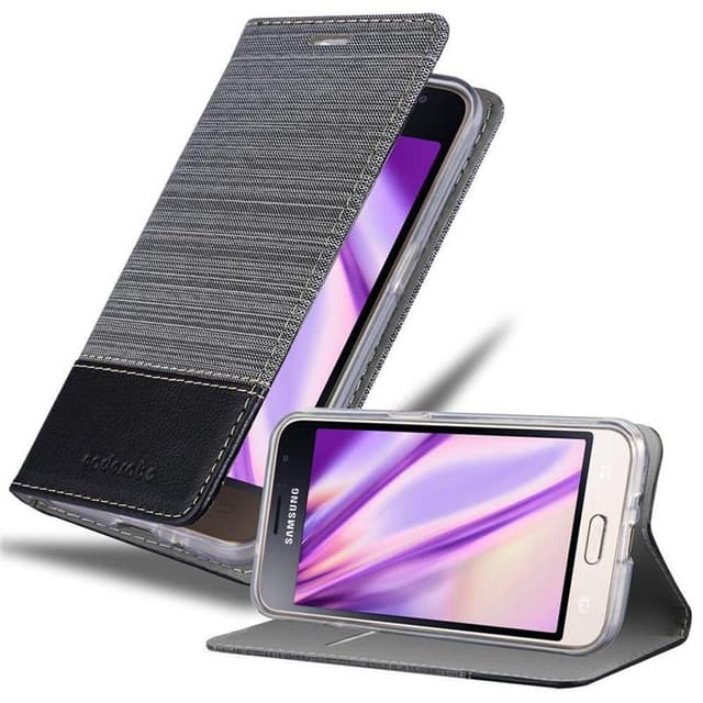 Samsung Galaxy J1 2016 Pungetui Cover Case (Grå)