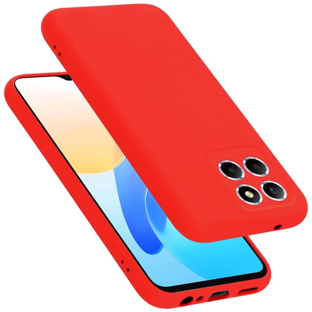 Honor X8 5G Cover Etui Case (Rød)