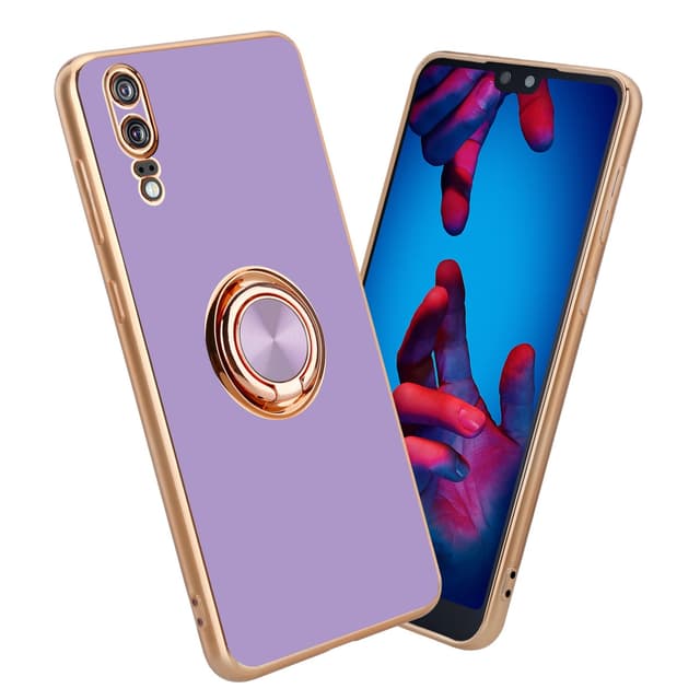 Huawei P20 Skal Fodral Case (Lila)