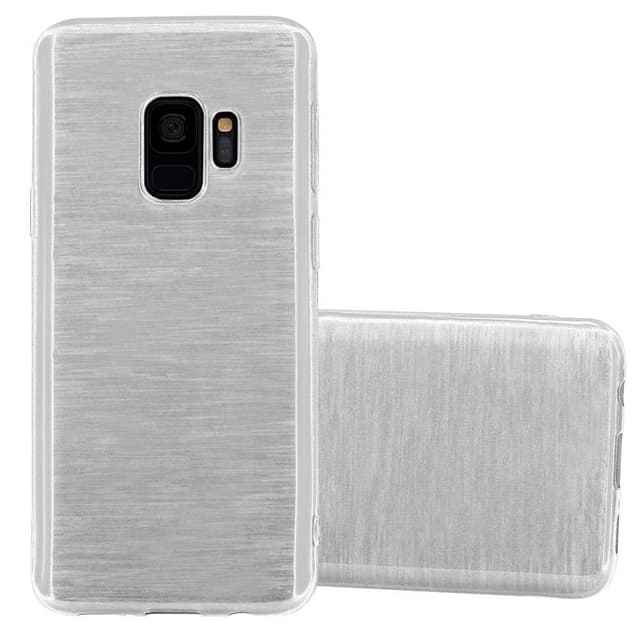 Samsung Galaxy S9 Cover Etui Case (Sølv)