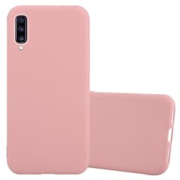 Deksel Samsung Galaxy A70 / A70s Silikon cover (rosa)