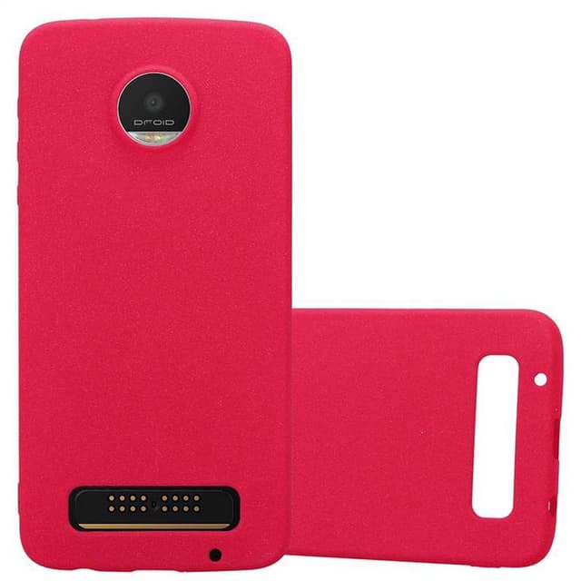 Cover Motorola MOTO Z PLAY Etui Case (Rød)