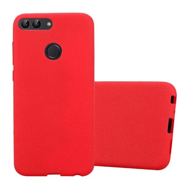 Skal Huawei P SMART 2018 / Enjoy 7S Fodral Case (Röd)