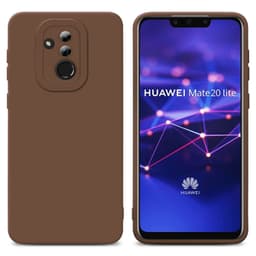 Huawei MATE 20 LITE Deksel case (brun)