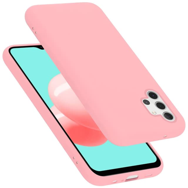 Samsung Galaxy A32 5G Skal Fodral Case (Rosa)